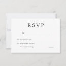 Search for black rsvp cards Timeless
