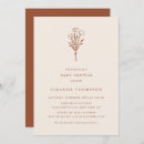 Search for terracotta baby shower invitations Boho
