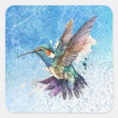 Search for watercolor hummingbird stickers Flight