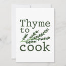 Search for thyme cards Cooking