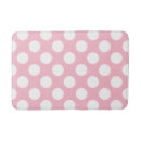 Search for polka dot bath mats Pink and white