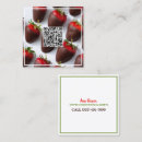 Search for chocolate covered strawberries business cards Sweets