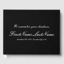 Search for memorial guest books Funeral