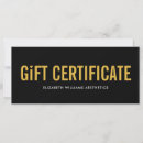 Search for salon business gift certificates Minimalist