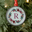 Search for burgundy christmas tree decorations Initial