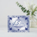 Search for sapphire wedding invitations 45th