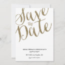 Search for black tie save the dates Gold