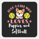 Search for girls softball stickers Team