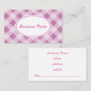 Search for lilac business cards Vintage