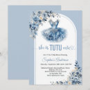 Search for tutu excited baby shower invitations Modern