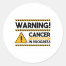 Search for funny cancer stickers Presidential satire
