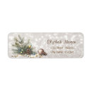 Search for pine cone return address labels Forest