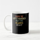 Search for left right mugs Handed