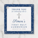 Search for communion thank you tags Boy