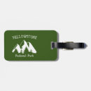 Search for yellowstone national park luggage tags Wyoming