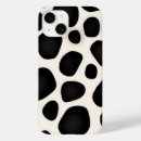 Search for cow spots iphone cases White