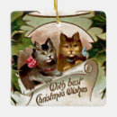 Search for vintage cat christmas tree decorations Pet
