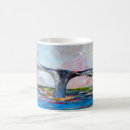 Search for whale tails mugs Beach