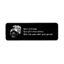 Search for skull return address labels Grey