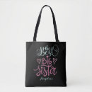 Search for big sister tote bags Girly