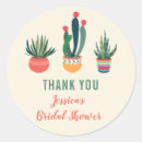 Search for succulent bridal shower stickers Elegant