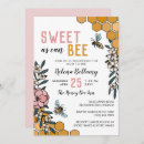 Search for honey bee baby shower invitations Sweet as can bee