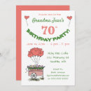Search for grandma birthday invitations 70th