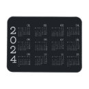 Search for yearly calendar magnets Black and white