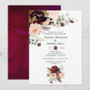 Search for blush engagement party invitations Burgundy