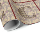 Search for monogram wrapping paper Pretty