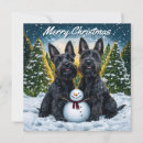 Search for scottish terrier christmas cards Scottie