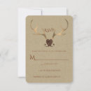 Search for hunting wedding rsvp cards Rustic