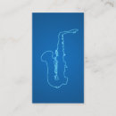 Search for saxophone player business cards Saxophonist