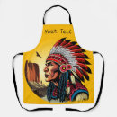 Search for american native aprons Chief