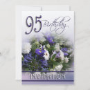 Search for 95 years birthday invitations Flowers