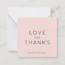 Search for square thank you cards Minimalist