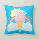 Search for ice cream cushions Rainbow