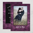 Search for gothic damask invitations Purple