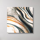 Search for black gold white canvas prints Abstract