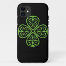 Search for celtic designs iphone cases Clover