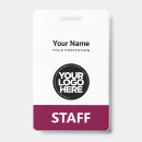 Search for vertical id badges Employee