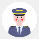 Search for cartoon plane stickers Pilot