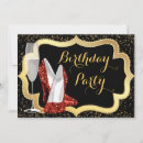 Search for red shoes invitations Black
