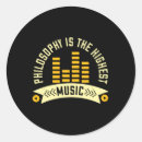 Search for philosophy stickers Music
