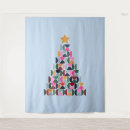 Search for abstract christmas tree art Vintage