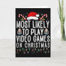 Search for gamer christmas cards Snow