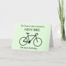 Search for bike birthday cards Cycling