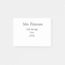 Search for teachers post it notes Back to school