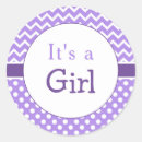 Search for purple chevron stickers Baby shower