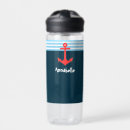 Search for nautical water bottles Stripes